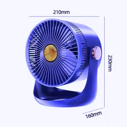 Super Moon SM 6635 Rechargeable Mini Fan 2400Mah Battery