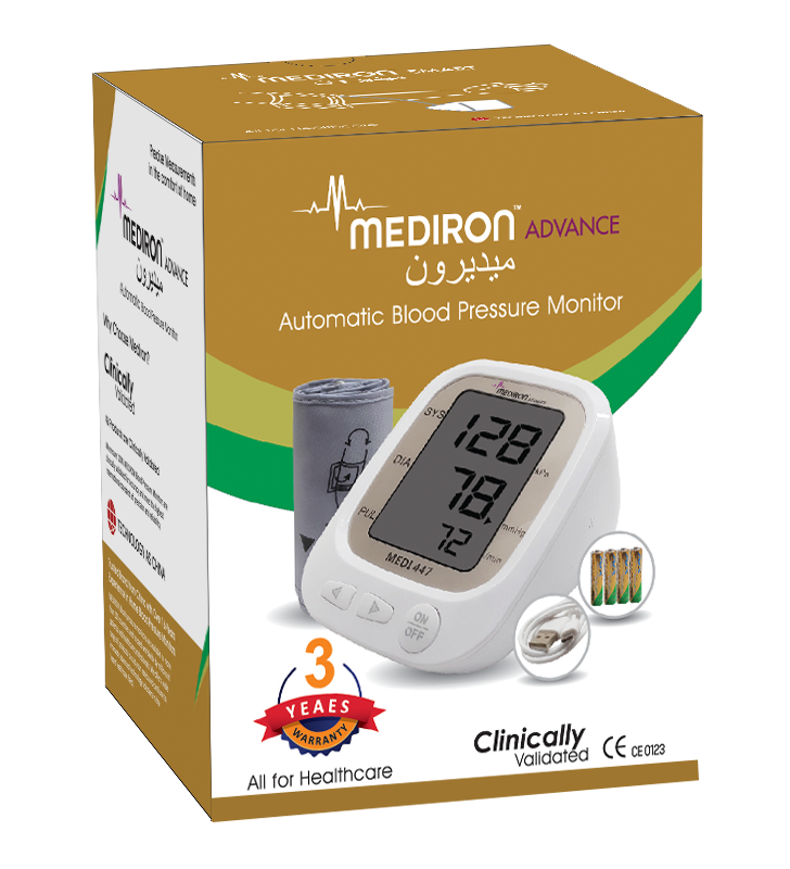 Mediron Advance Automatic Blood Pressure Monitor Model no: MEDI 447